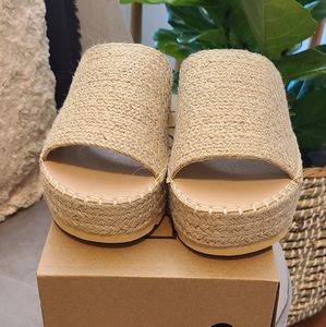 Beach slip on platform slides